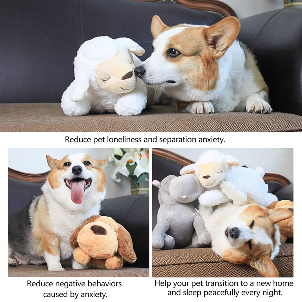 Heartbeat Plush Toy for Calming Puppies