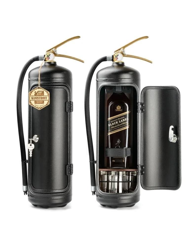 Compact Mini Bar – Concealed Drink Storage Styled as a Fire Extinguisher