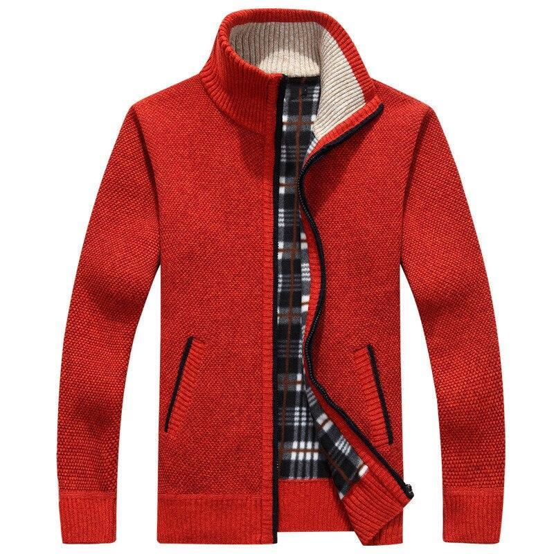 Men's Short Cardigan | Zipper