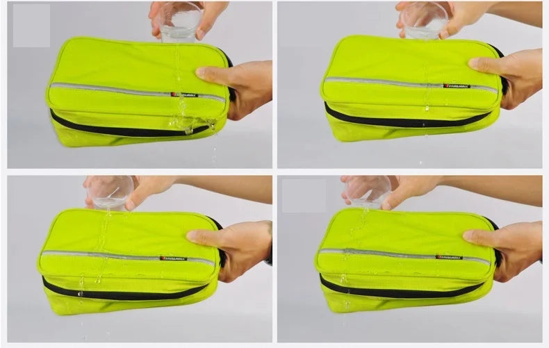 Spacious Waterproof Toiletry Bag for Travel | Unisex Cosmetic Organizer | Durable and Functional Design