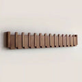 Handcrafted Piano-Style Wall Coat Rack