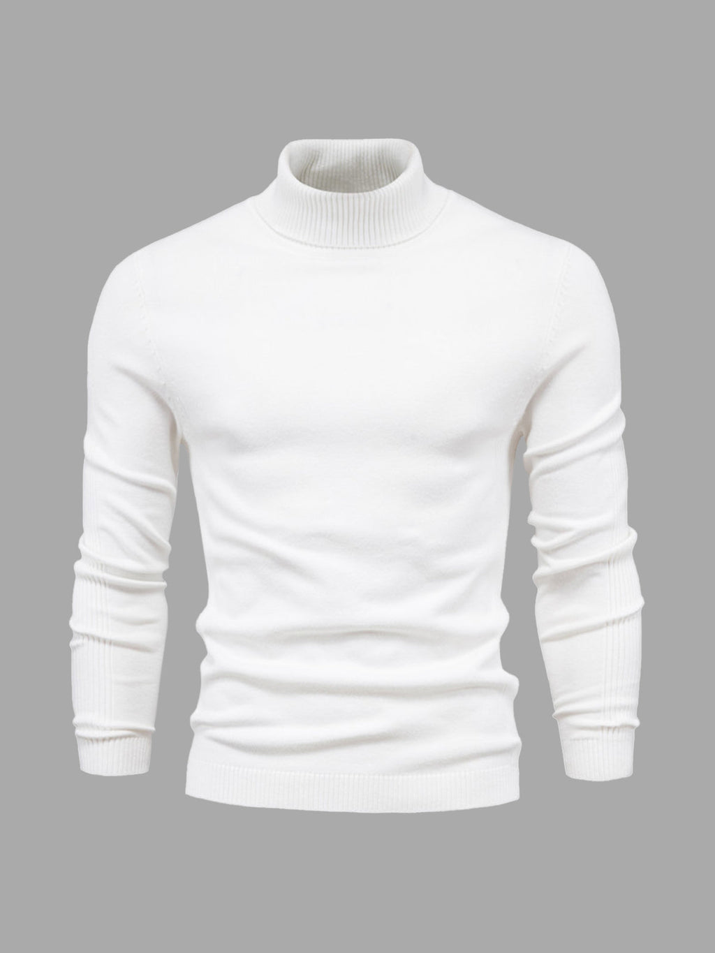 Men's Short Turtleneck Sweater | Washable