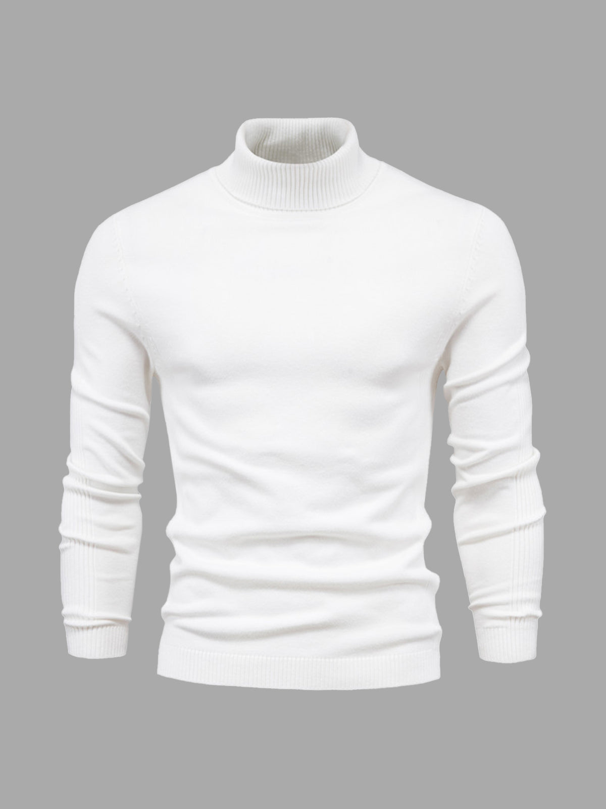 Men's Short Turtleneck Sweater | Washable