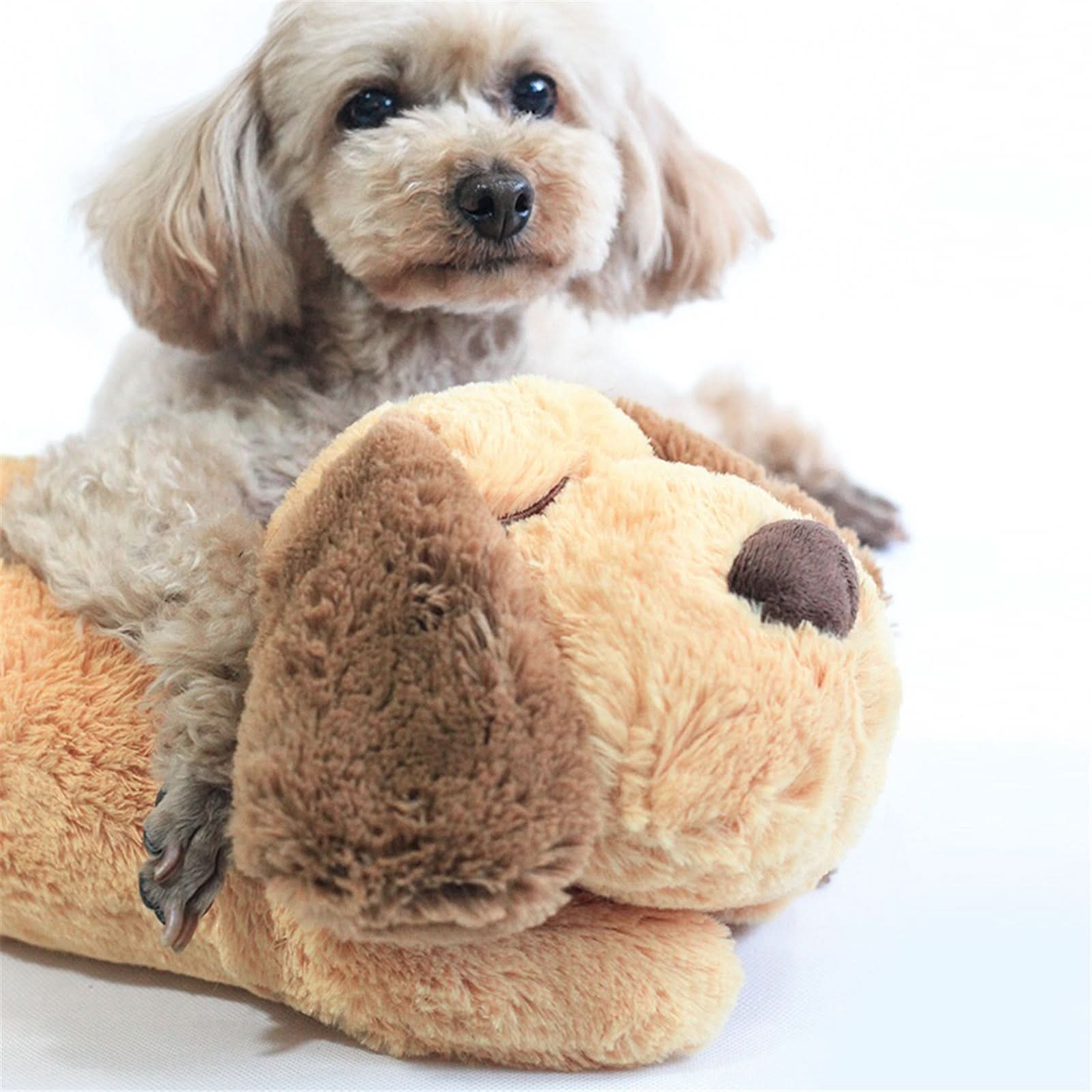 Heartbeat Plush Toy for Calming Puppies