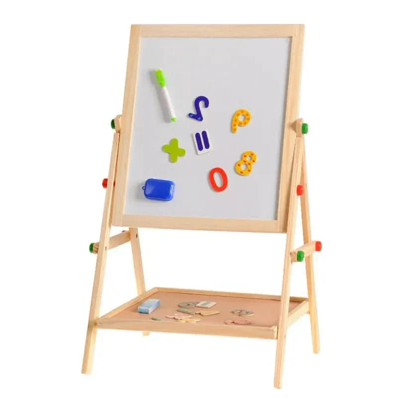 Versatile Whiteboard and Chalkboard for Creative Learning