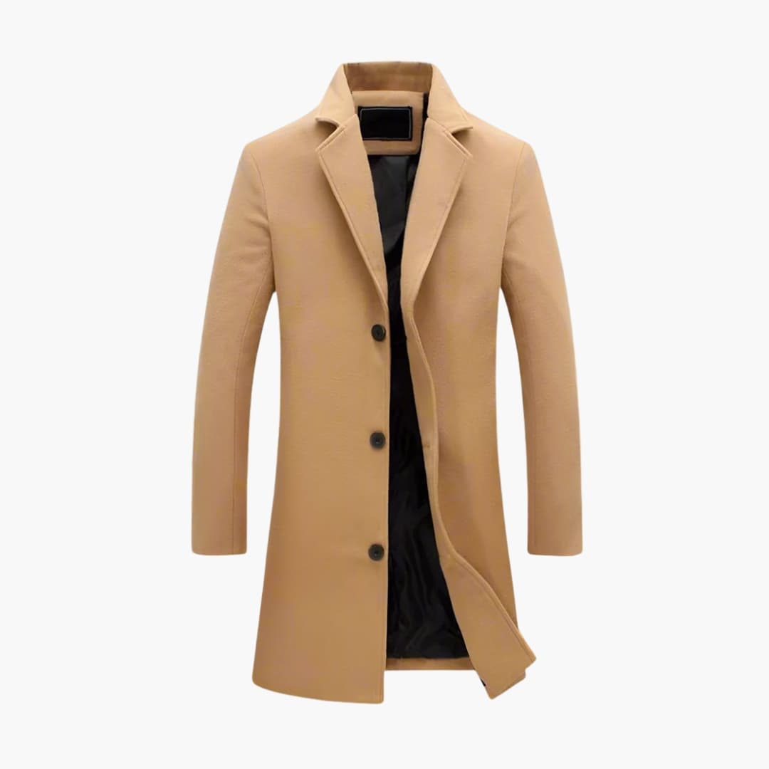 Men's Elegant Winter Coat | Long