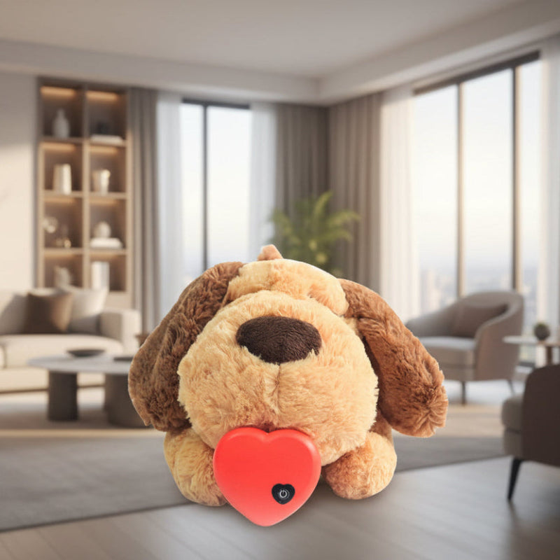 Heartbeat Plush Toy for Calming Puppies