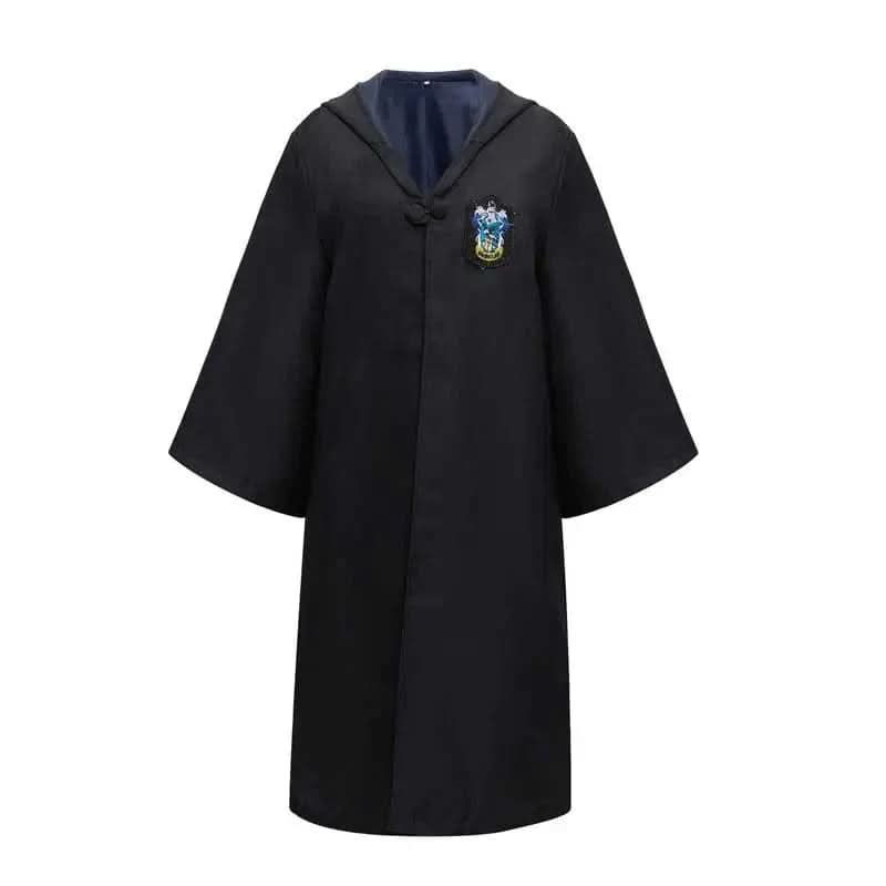 Full Wizard Costume Ensemble with Cloak and Accessories for Kids and Adults