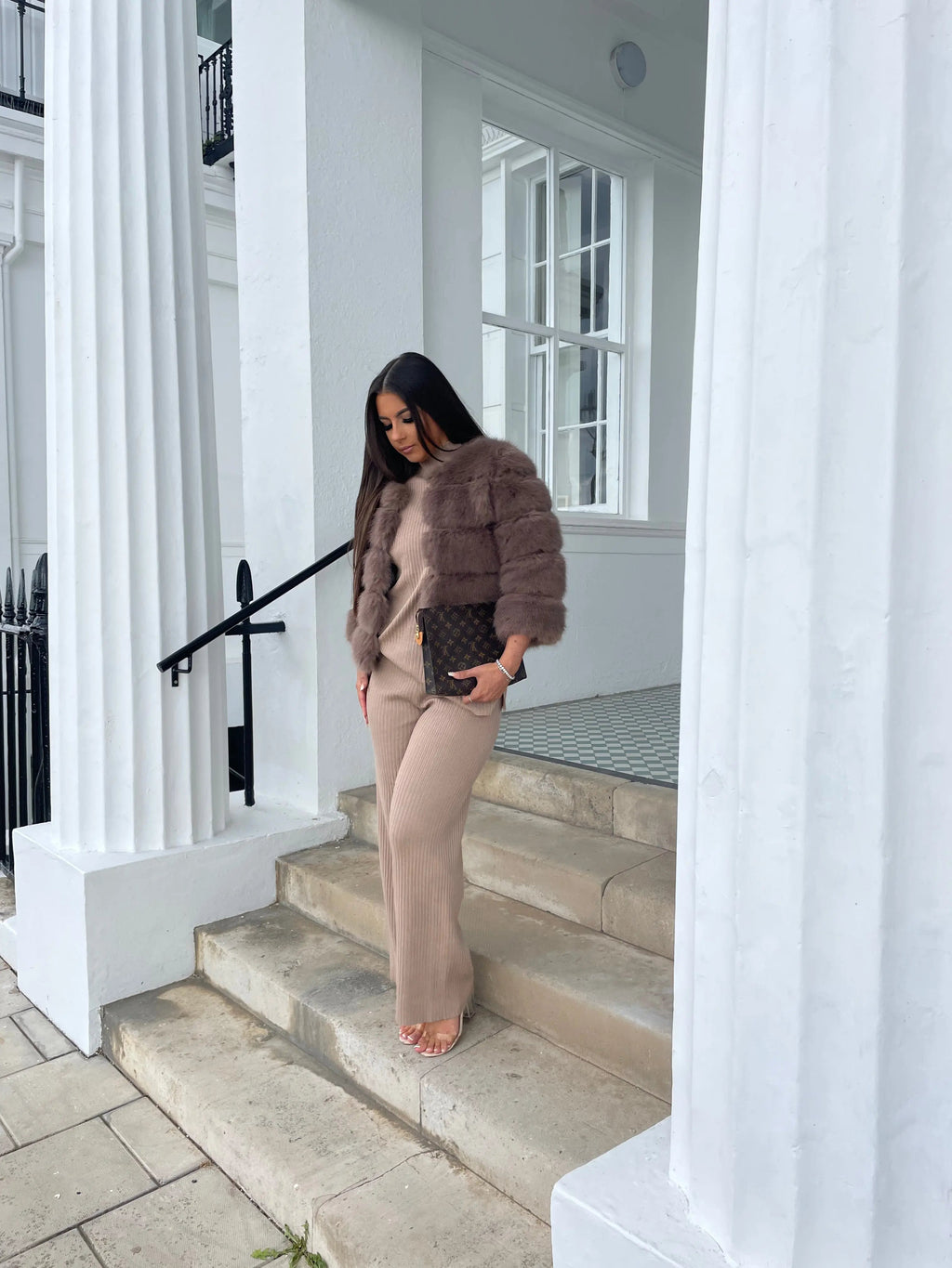 Women's Faux Fur Winter Jacket | Elegant