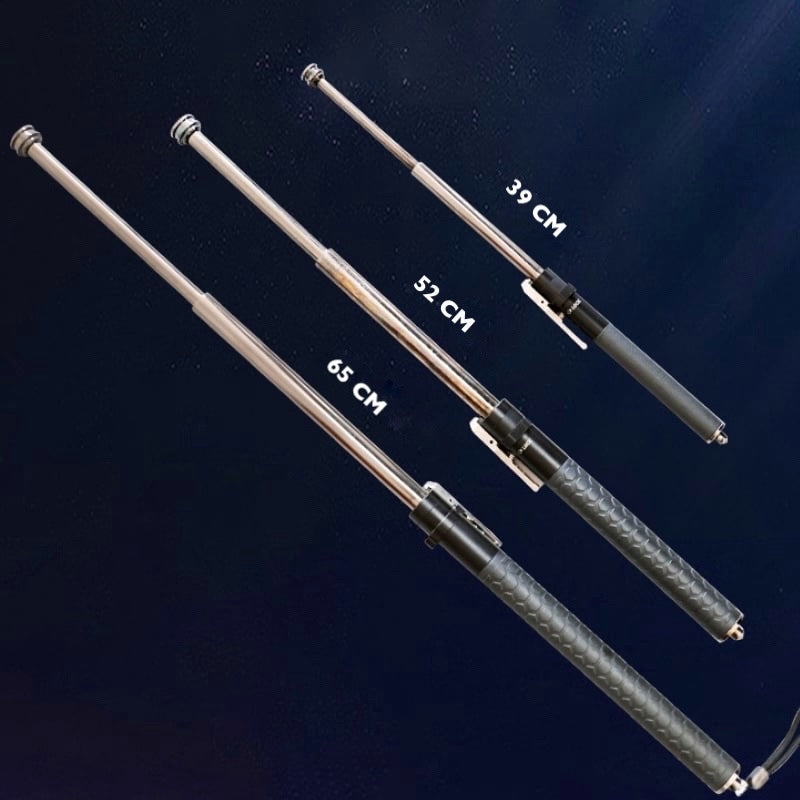 Self-Defense Walking Stick with Non-Slip Grip and Automatic Functions