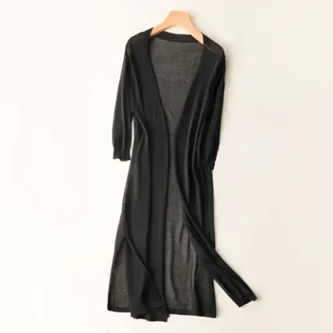 Women's Long Sleeve Cardigan | Long