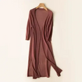 Women's Long Sleeve Cardigan | Long