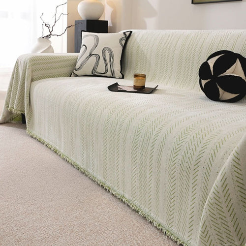 Durable, Washable Chenille Sofa Cover with Scratch Resistance