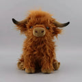 Soft Plush Highland Cow – Cute Cuddle Toy for Friends