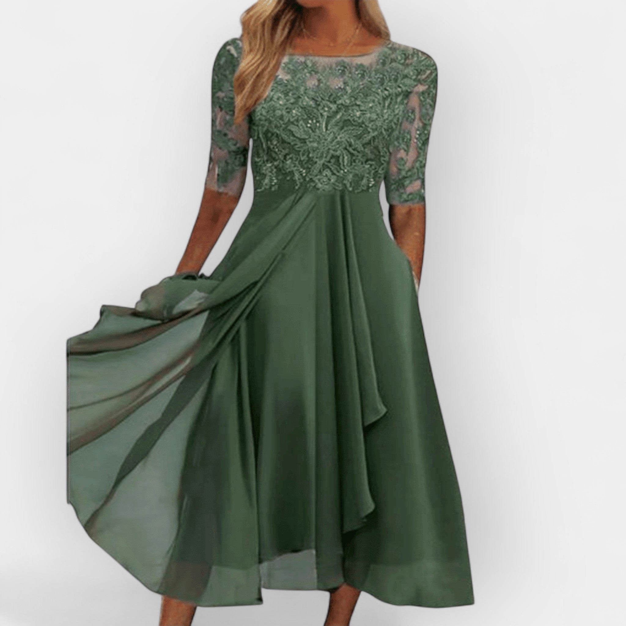 Ladies Modern Festive Dress | Midi