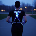 Reflective LED Safety Vest for Running, Cycling, and Walking