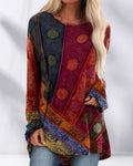 Women's Long Retro Top | Airy