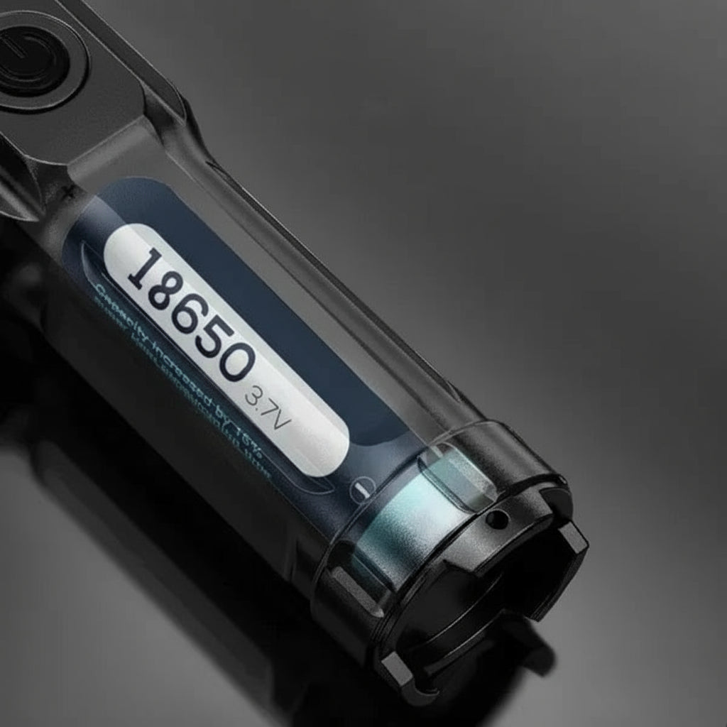 High-Intensity 100000LM Waterproof LED Flashlight