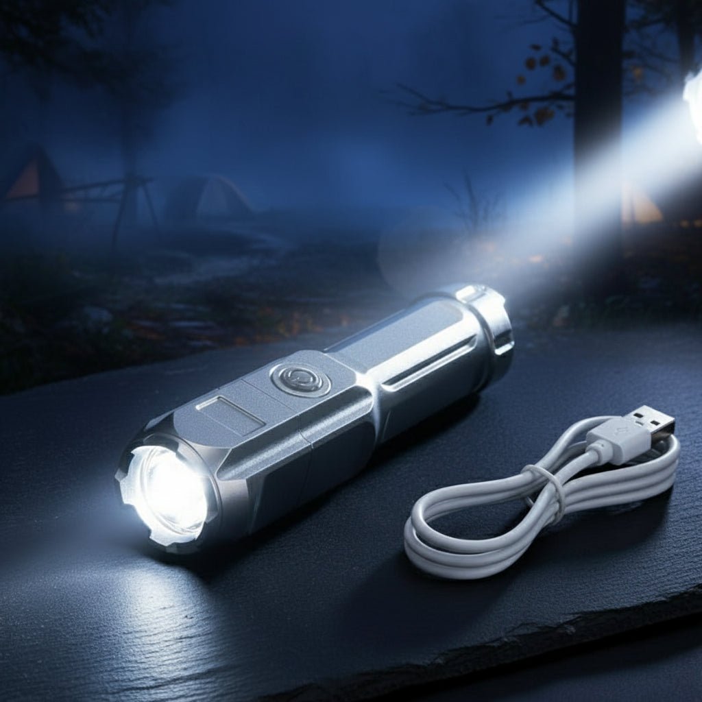 High-Intensity 100000LM Waterproof LED Flashlight