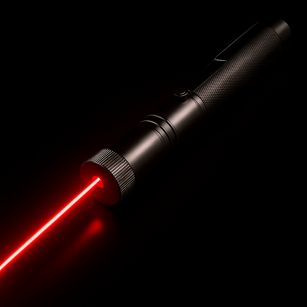 High-Performance Laser Pointer with Adjustable Focus