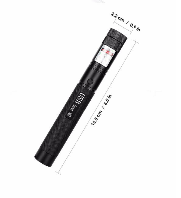 High-Performance Laser Pointer with Adjustable Focus