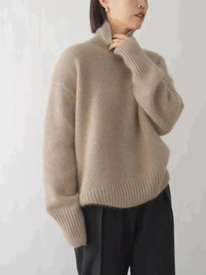 Women's Turtleneck Sweater | Long
