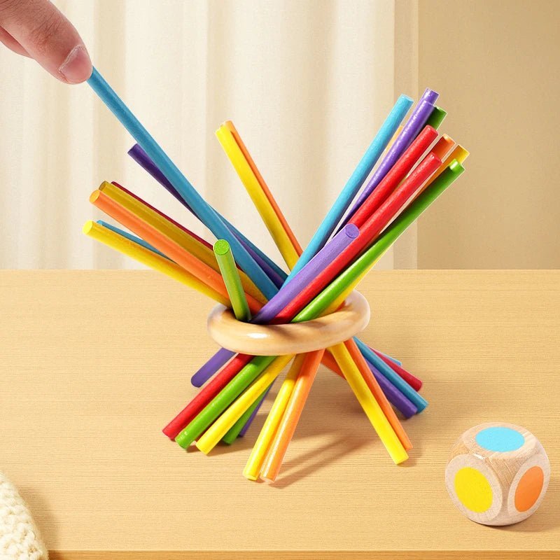 Counting Sticks Set for Cognitive Development and Coordination