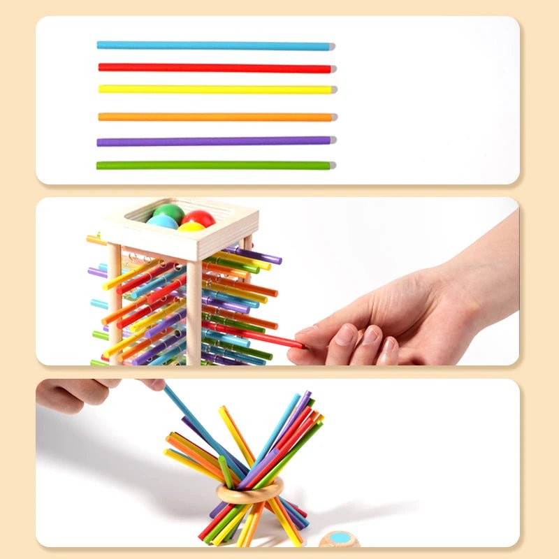 Counting Sticks Set for Cognitive Development and Coordination