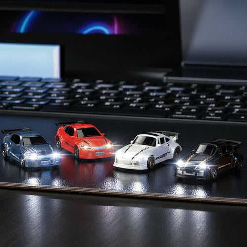 Compact 1:64 Scale Remote-Controlled Drift Car for Effortless Gliding
