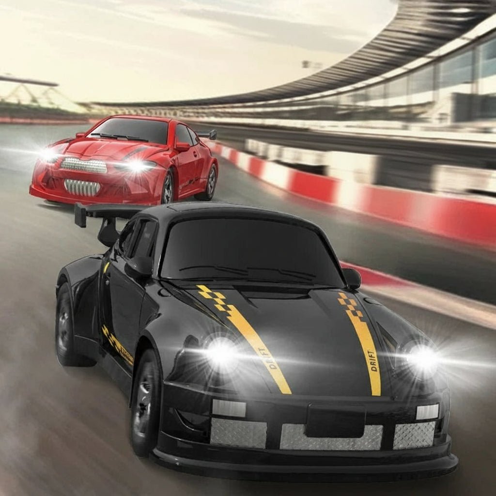 Compact 1:64 Scale Remote-Controlled Drift Car for Effortless Gliding