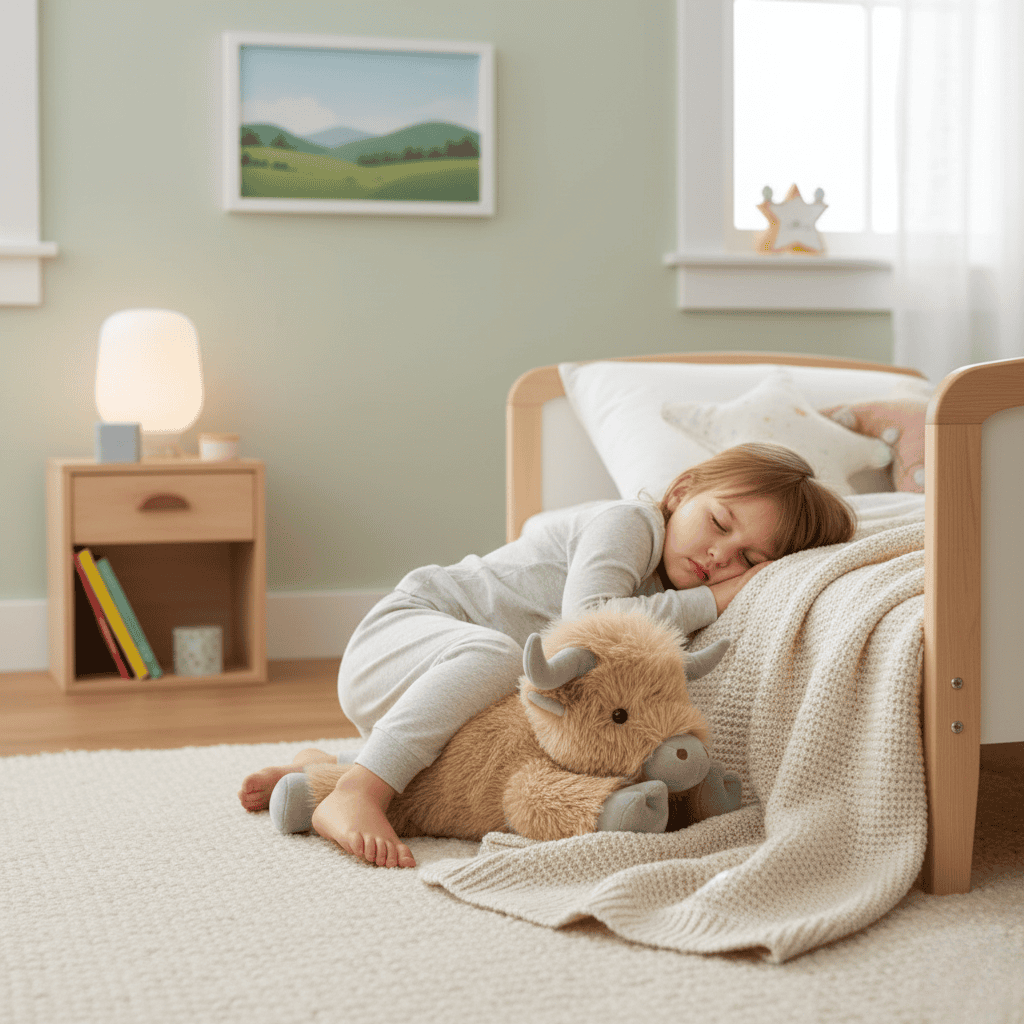 Adorable Highland Cow Plush Toy with Cozy, Rustic Appeal