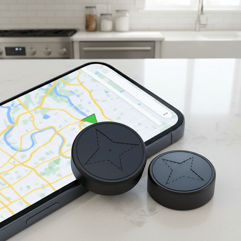 Portable GPS Tracker with Magnetic Mount