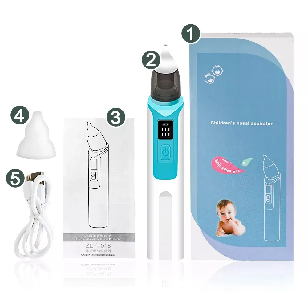 Infant Nasal Aspirator with Anti-Reflux Feature