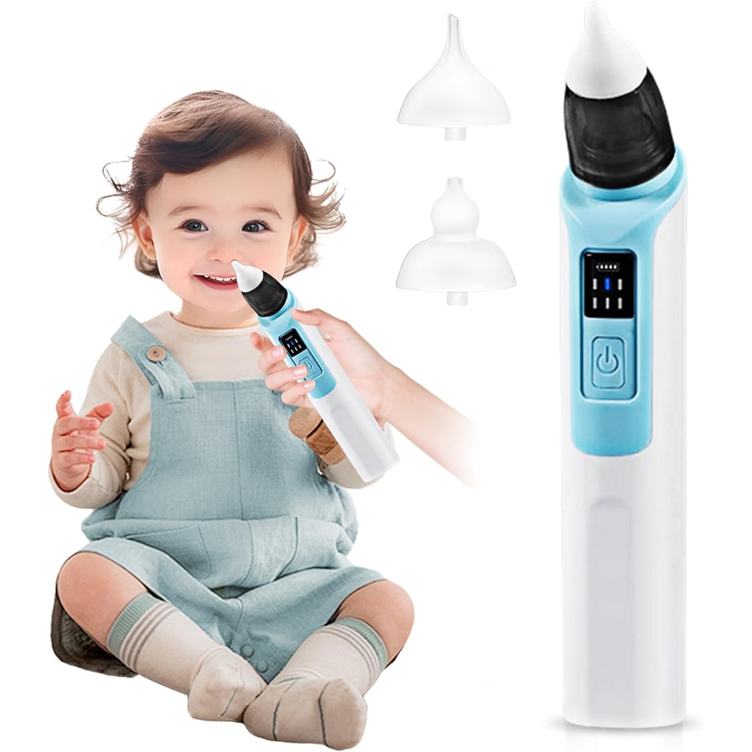Infant Nasal Aspirator with Anti-Reflux Feature
