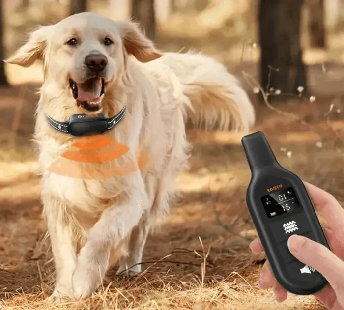 Precision Electric Training Collar with Control Range of Up to 1000 Meters