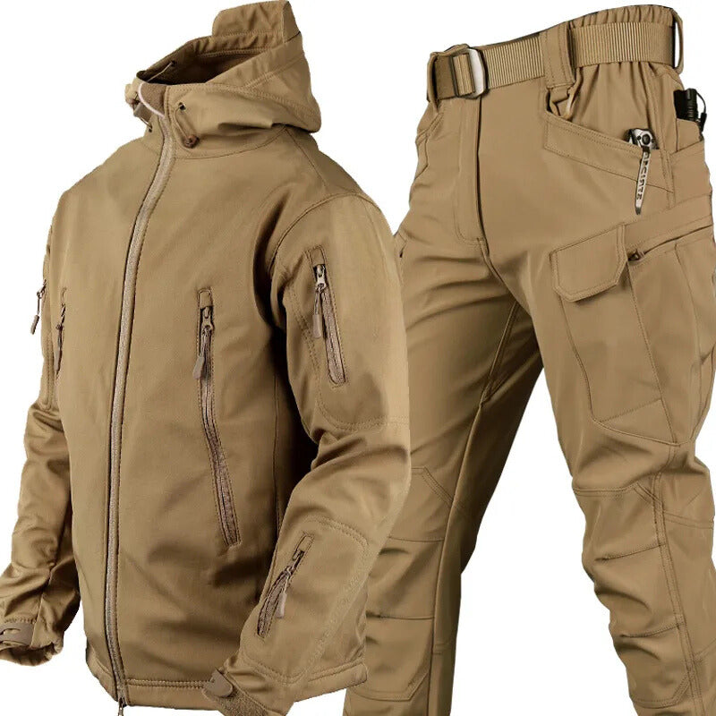 Men's Softshell Winter Jacket and Pants | Waterproof