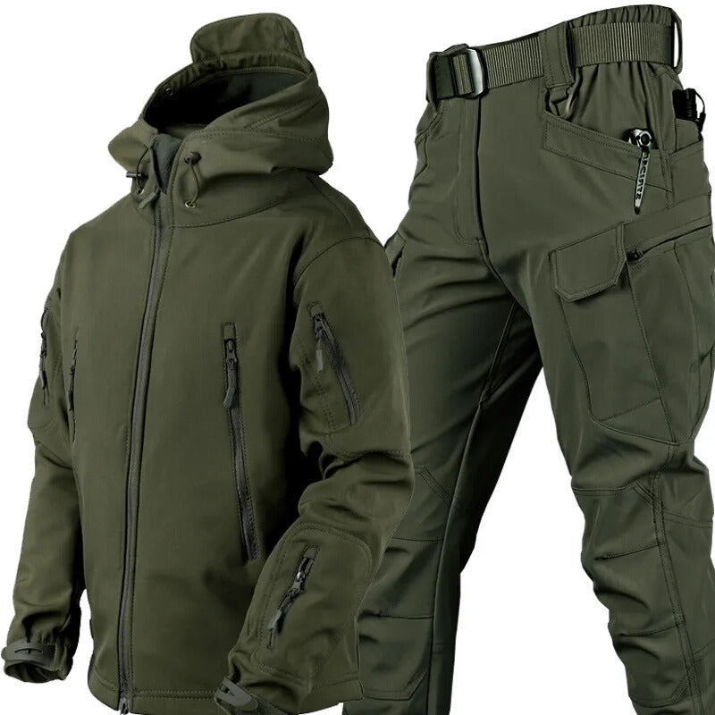 Men's Softshell Winter Jacket and Pants | Waterproof