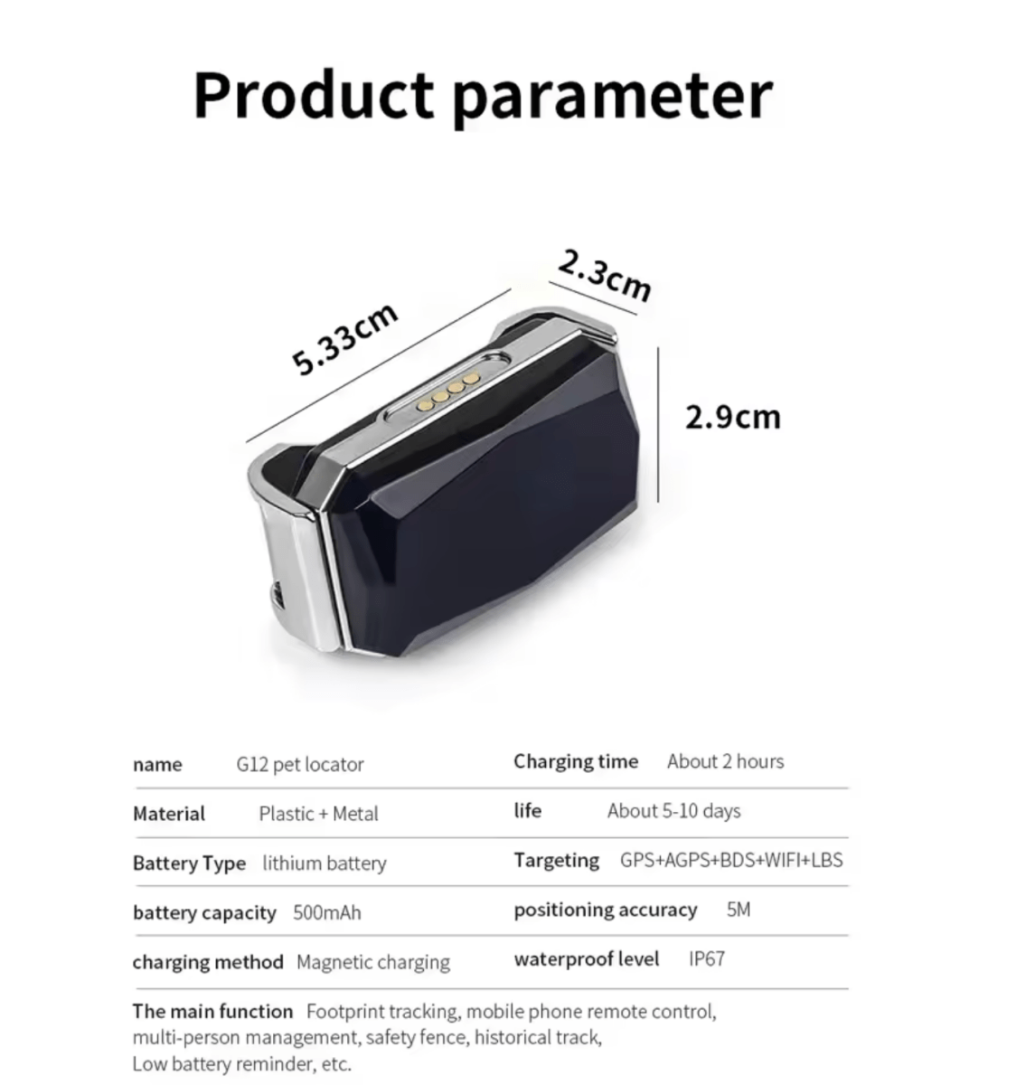 Compact Real-time GPS Tracker for Improved Daily Safety