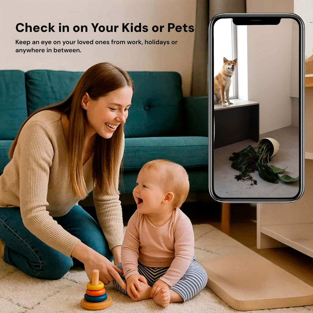 Wireless Baby Monitor Camera with Audio