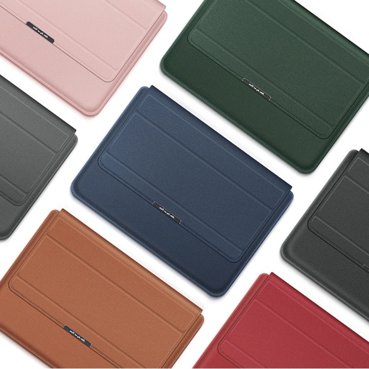 Adjustable Laptop Stand and Sleeve – Improved Ergonomic Comfort for Work