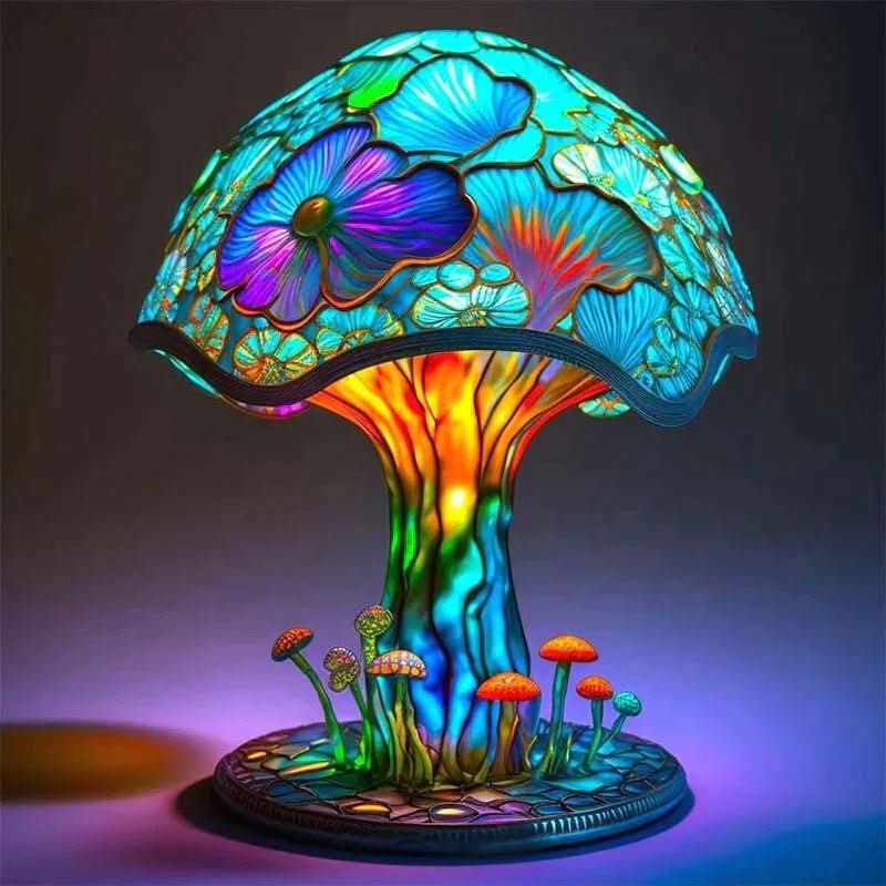 Decorative Mosaic Lamp for Gentle Lighting and Relaxation