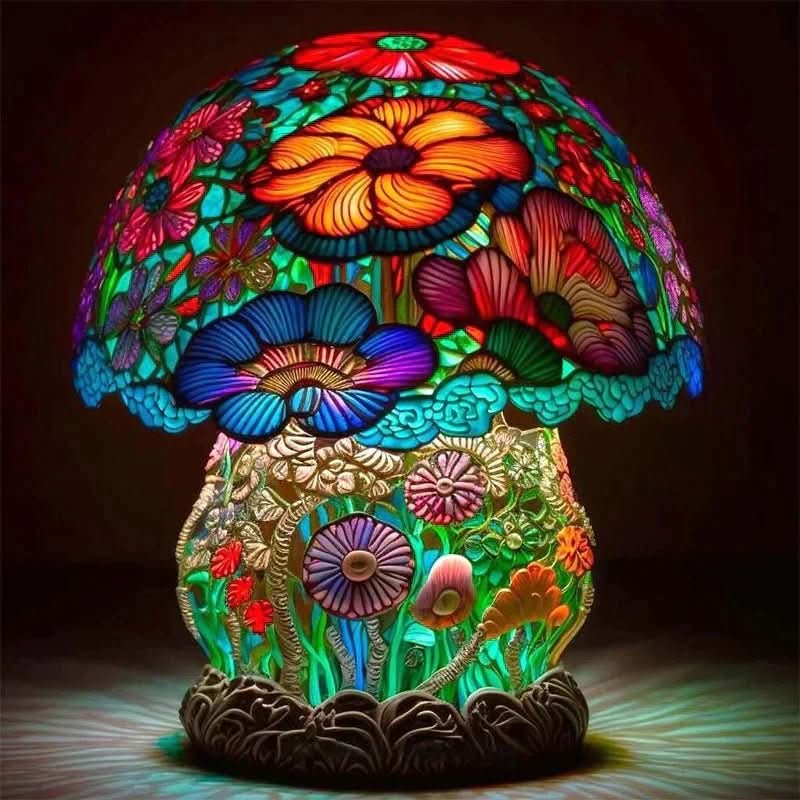 Decorative Mosaic Lamp for Gentle Lighting and Relaxation