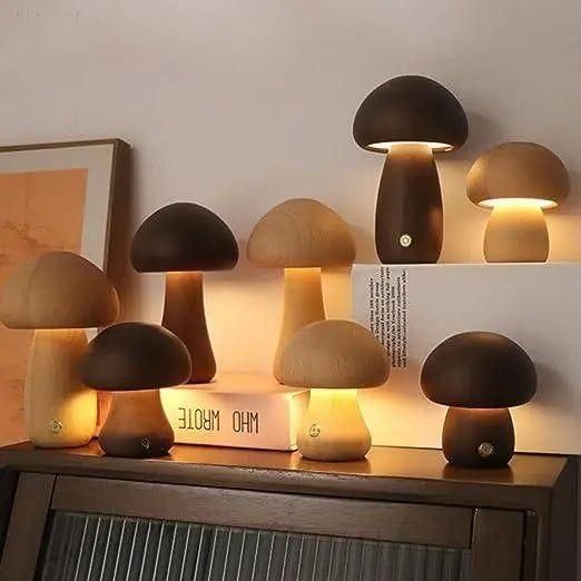 Fungi-Inspired Nightstand Lamp