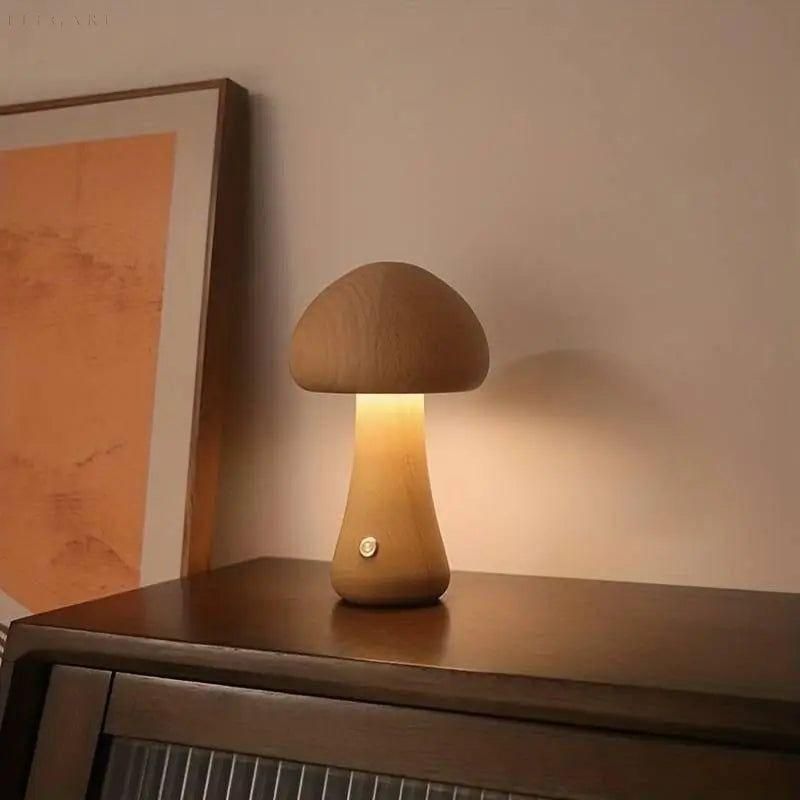 Fungi-Inspired Nightstand Lamp