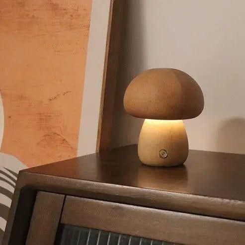 Fungi-Inspired Nightstand Lamp