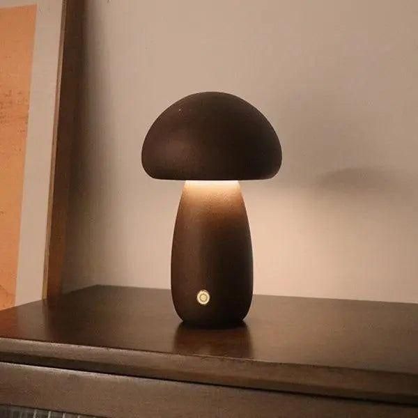 Fungi-Inspired Nightstand Lamp
