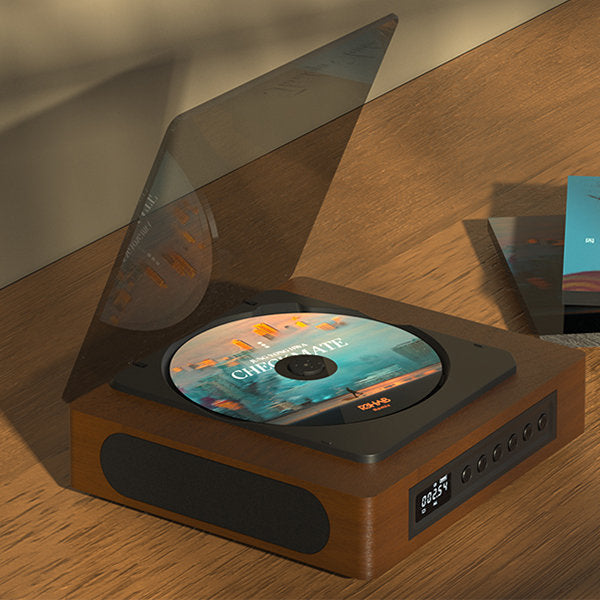 Retro Bluetooth CD Player with USB-C Connection