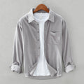 Men's Cord Shirt | Long Sleeve