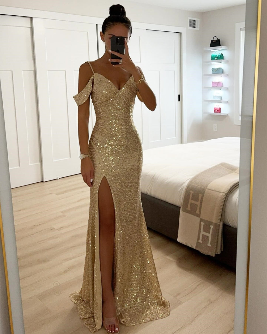 Women's Glitter Dress | Evening