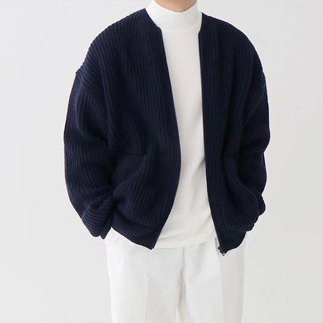 Men's Knit Winter Jacket | Short